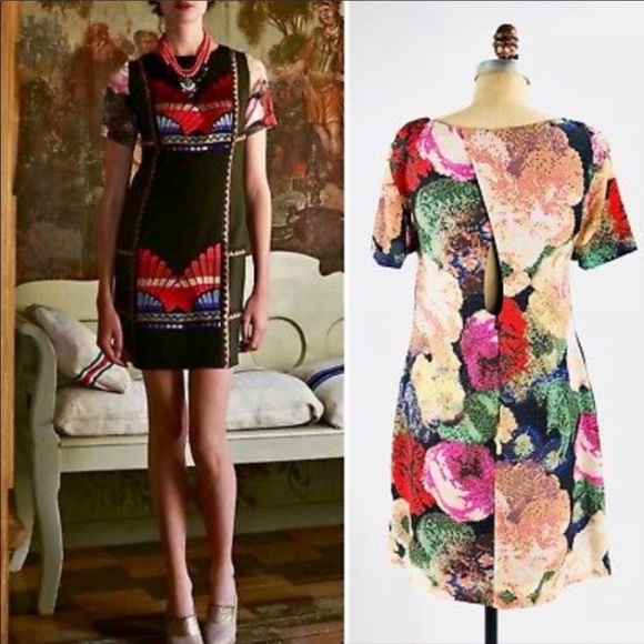 Anthropologie Ranna Gill embroidered dress - Picture 4 of 7